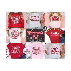 valentine's day bundle svg - valentine's svg bundle - svg - dxf - eps - png - funny - silhouette - cricut - cut file -