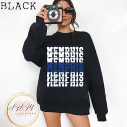 vintage memphis sweatshirt, memphis fan crewneck sweatshirt, distressed memphis sweatshirt, memphis gift, college studen