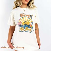 Comfort Colors Retro Vacation Tshirt, Vacay All Day, Beachy Tee, Vacation Shirt, Vintage Style Tee, Summer Vibes Shirt,