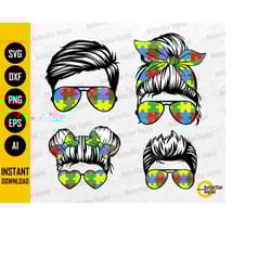 autism family svg bundle | famlife svg | mom life dad life kidlife svg | cricut cutting file printable clipart vector di