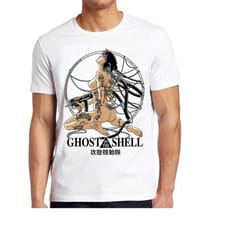 ghost in the shell japanese manga anime retro gamer cult meme movie music cool gift tee t shirt 1036
