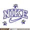 Nike flower embroidery design, Flower embroidery, Nike design, Embroidery shirt, Embroidery file, Digital download.jpg