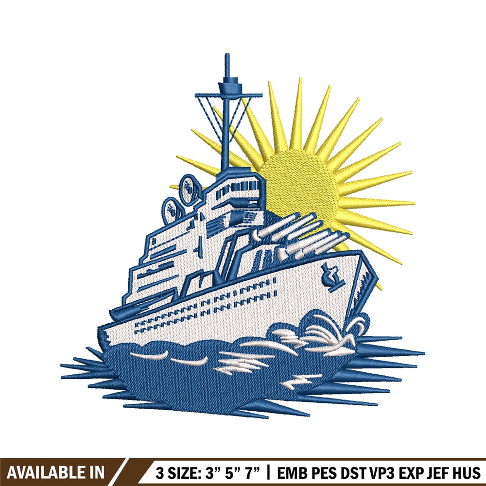 Ship logo embroidery design, Ship logo embroidery, logo design, logo shirt, Embroidery shirt, Instant download.jpg