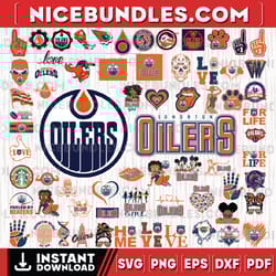 83 files edmonton oilers team bundles svg, edmonton oilers svg, nhl svg, nhl svg, instant download