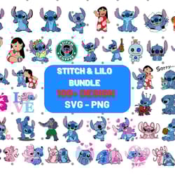 lilo and stitch svg bundle files, lilo and stitch svg for cricut, layered files, stitch svg, stitch png, cricut, cut fil
