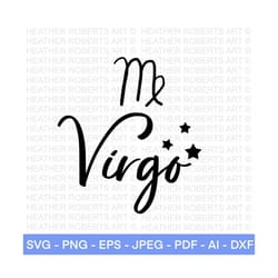 virgo svg, zodiac signs svg, astrology signs svg, zodiac symbols svg, constellation signs svg, astrology, horoscope, cut file cricut