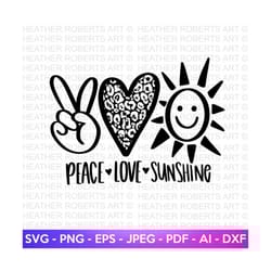 peace love sunshine svg, summer svg, beach svg,beach life svg,beach shirt svg,summer quote, spring svg,hand-lettered quotes,cricut cut files