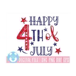 happy 4th of july svg, patriotic svg, july 4th svg, independence day,4th of july shirts, america svg,4th of july quote,
