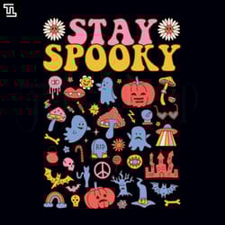 stay spooky groovy halloween halloween png