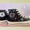 Custom Floral Embroidered Shoes, Handmade Embroidered Converse, Converse Custom, Converse Wreath Flower, Custom Flower Chuck Taylor 1970s - 1.jpg