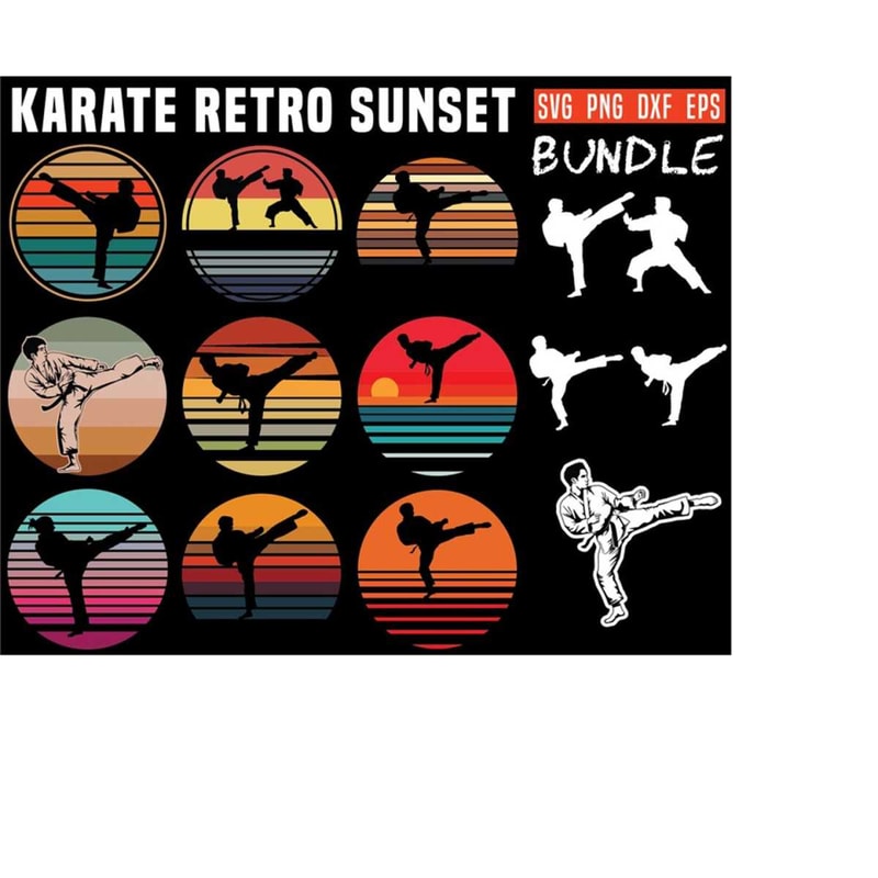 2310202321328-karate-svg-retro-sunset-graphic-bundle-old-art-style-image-1.jpg