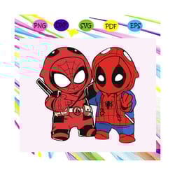 spiderman and deadpool svg,spiderman svg, spiderman gift, spiderman shirt, spiderman marvel svg, trending svg for silhou