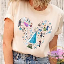 moana shirt, disney princess shirt, moana characters shirt, matching princess tee, magic kingdom shirt, vintage disney s