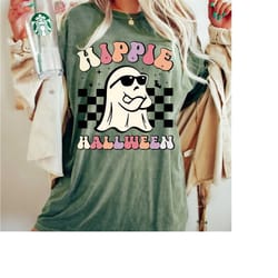 boo halloween shirt, ghost shirt hippie halloween shirt, retro groovy halloween shirt, ghost halloween shirt