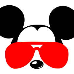 mickey mouse sunglasses png, mickey png, disney png, disney mickey svg, mickey christmas png, instant download-10