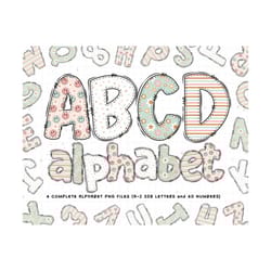 groovy smiley alphabet, smiley face png, retro daisy smiley face alphabet letters png bundle, alphabet png sublimation, digital download