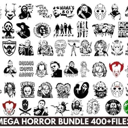 horror svg bundle halloween horror svg horror friends svg horror characters svg halloween svg instant download 165