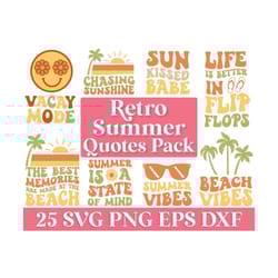 retro summer svg bundle, boho hippie summer svg, retro groovy summer svg, beach svg bundle, chasing sunshine svg, summer retro tshirt svg