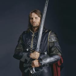 anduril sword of strider, custom engraved sword, lotr sword, lord of the rings