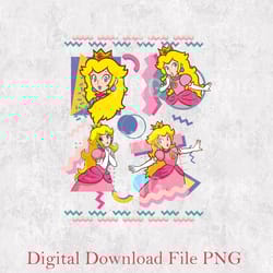 princess peach png, it's peach time png, super mario princess png, super mario girl png, birthday mario princess png