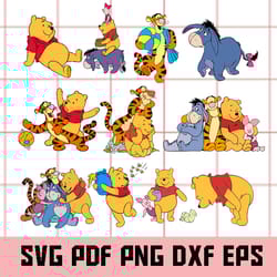 winnie the pooh svg, winnie the pooh png, winnie the pooh eps, winnie the pooh dxf, winnie the pooh clipart, pooh svg