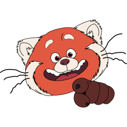 red panda svg, turning red svg, turning red disney svg, turning red clip art, turning red full wrap svg, cut file-1