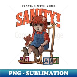 Sanity Chucky Theme - Premium Sublimation Digital Download - Perfect for Creative Projects