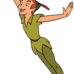 peter pan flying, peter pan svg, peter pan png, peter pan clipart, neverland svg, never grow up svg, digital download