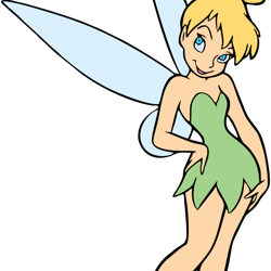 tinkerbell standing svg, peter pan png, peter pan clipart, neverland svg, never grow up svg, digital download