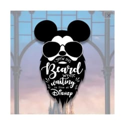 grew this beard waiting in line svg download graphics t-shirt or vinyl graphics cut with cricut or other vinyl cutters