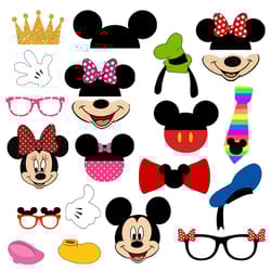mickey mouse photo booth props, mickey mouse clubhouse props, mickey mouse clubhouse photo props, mickey mouse clubhouse