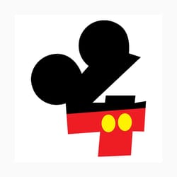 micky numbers svg free, birthday svg, disney svg, four, instant download, silhouette cameo, micky mouse svg, free vector