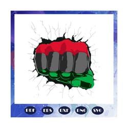 pan african unia flag svg, fist svg, black lives matter science is real anti racism svg, black lives matter svg, brown h