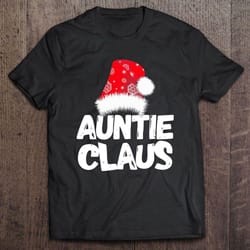 grandma bear plaid bear santa hat christmas tshirt