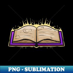 Witch Magic Spellbook Halloween - Creative Sublimation PNG Download - Perfect for Sublimation Mastery
