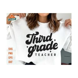 third grade teacher svg, 3rd grade svg, first day of school svg, 3rd grade teacher, back to school svg, third grade svg, teacher team shirts