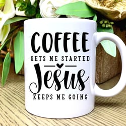 jesus coffee mug, christian coffee mug, jesus coffee cup