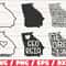 Georgia State SVG Cut File Cricut Clip art Commercial use Silhouette Georgia SVG Georgia Home Svg Georgia Outline GA Svg.jpg