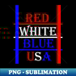 the red white and blue - creative sublimation png download - stunning sublimation graphics