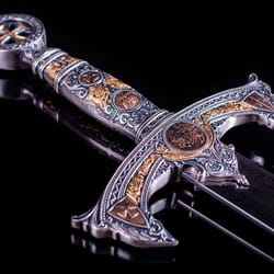 Templar Sword – Historic Crusader Collectible - 41 Inches Medieval Knight Sword – Exclusive Legend Series