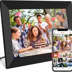 smart electronic image album for gift, digital photo frame wifi frameo, hd touch screen digital picture frame