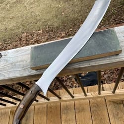 custom handmade steel blade machate knife | full tang hunting | camping knife