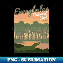 Everglades National Park - Florida - PNG Transparent Digital Download File for Sublimation - Stunning Sublimation Graphics