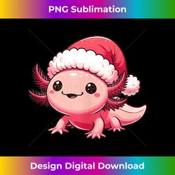 Axolotl Christmas Animals Sweet Axolotls Merry Christmas Tank Top - Crafted Sublimation Digital Download - Infuse Everyday with a Celebratory Spirit