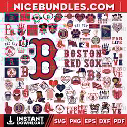 89 files boston red sox team bundles svg, boston red sox svg, mlb team svg, mlb svg, png, dxf, eps, jpg, instant downloa