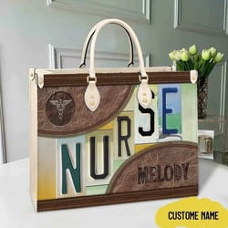 personalized nurse handbag, nurse handbag, nurse bag
