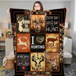 deer fleece sherpa blanket christmas deer blanket deer gift deer throws deer home decor deer gift for dad christmas gift