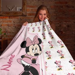 disney minnie christmas blanket, mickey and minnie fleece blanket, christmas blanket, disney blanket, christmas gifts, g