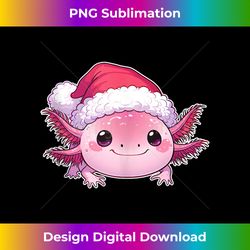 Axolotl Christmas Animals Sweet Axolotls Merry Christmas Tank Top - Edgy Sublimation Digital File - Immerse in Creativity with Every Design