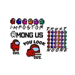 among us bundle svg, trending svg, among us svg, among us game, crewmates svg, among us meme, impostor svg, imposter svg